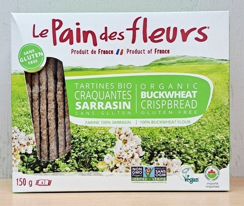 Crispbread - Buckwheat Flatbread (Pain des Fleurs)